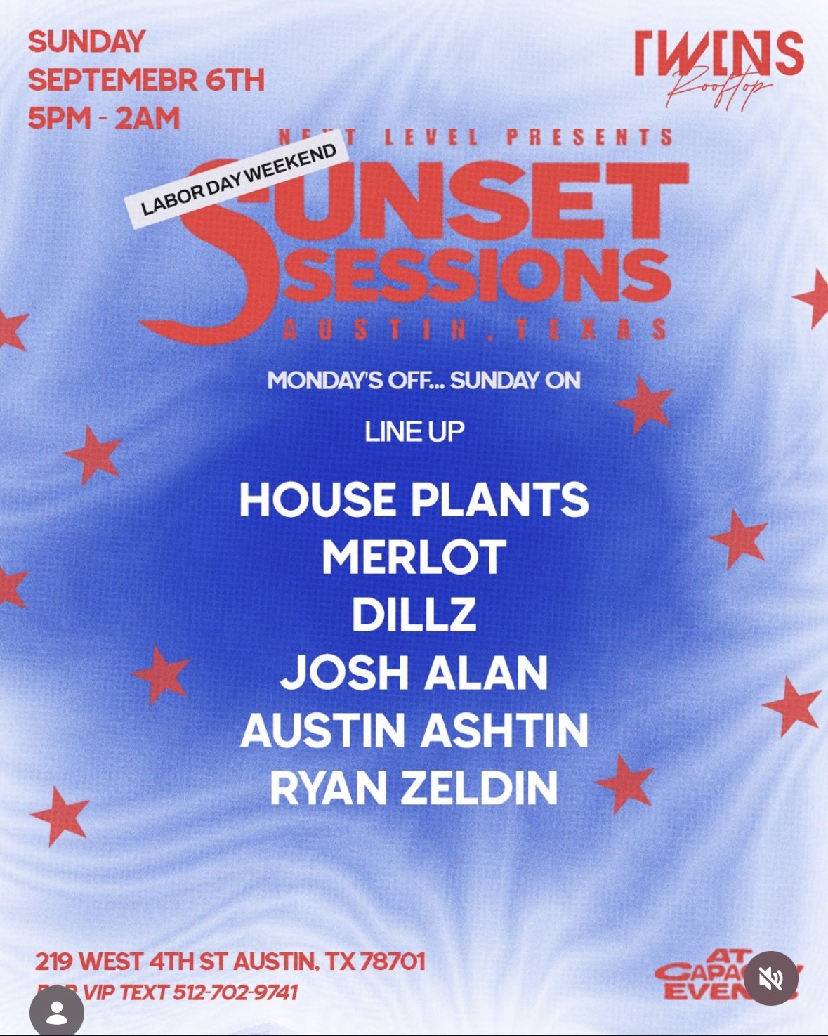 Sunset Sessions - Sep 6th