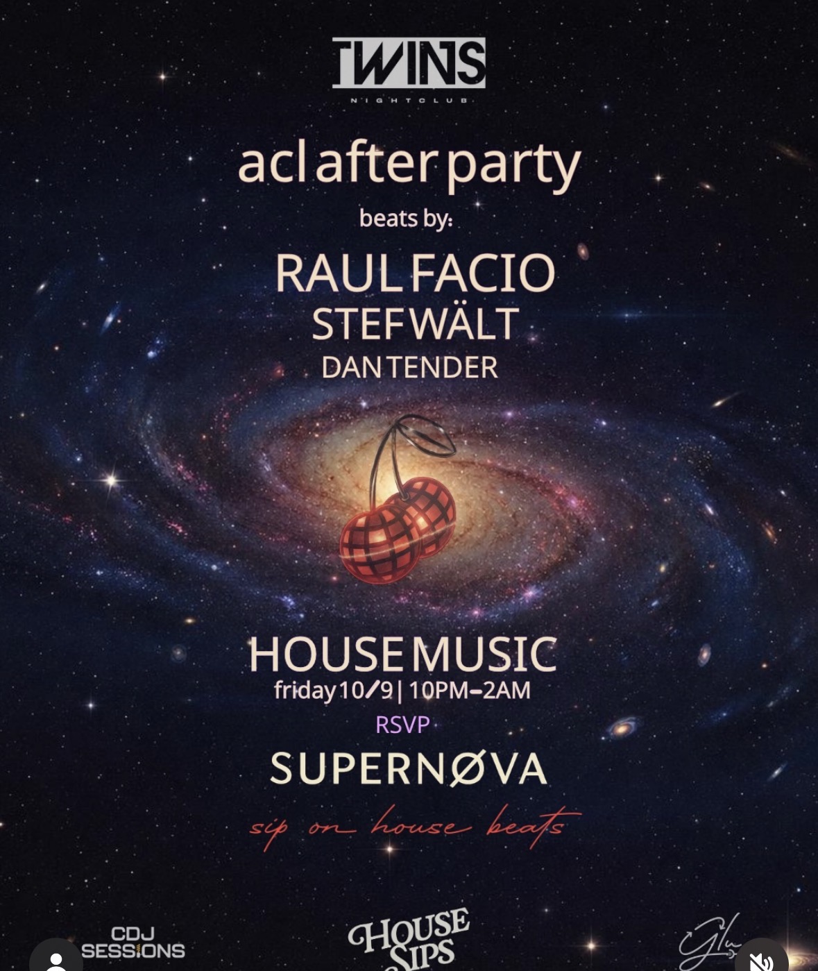 TWINS BEYOND THE LIMITS: SUPERNØVA - ACL AFTER PARTY