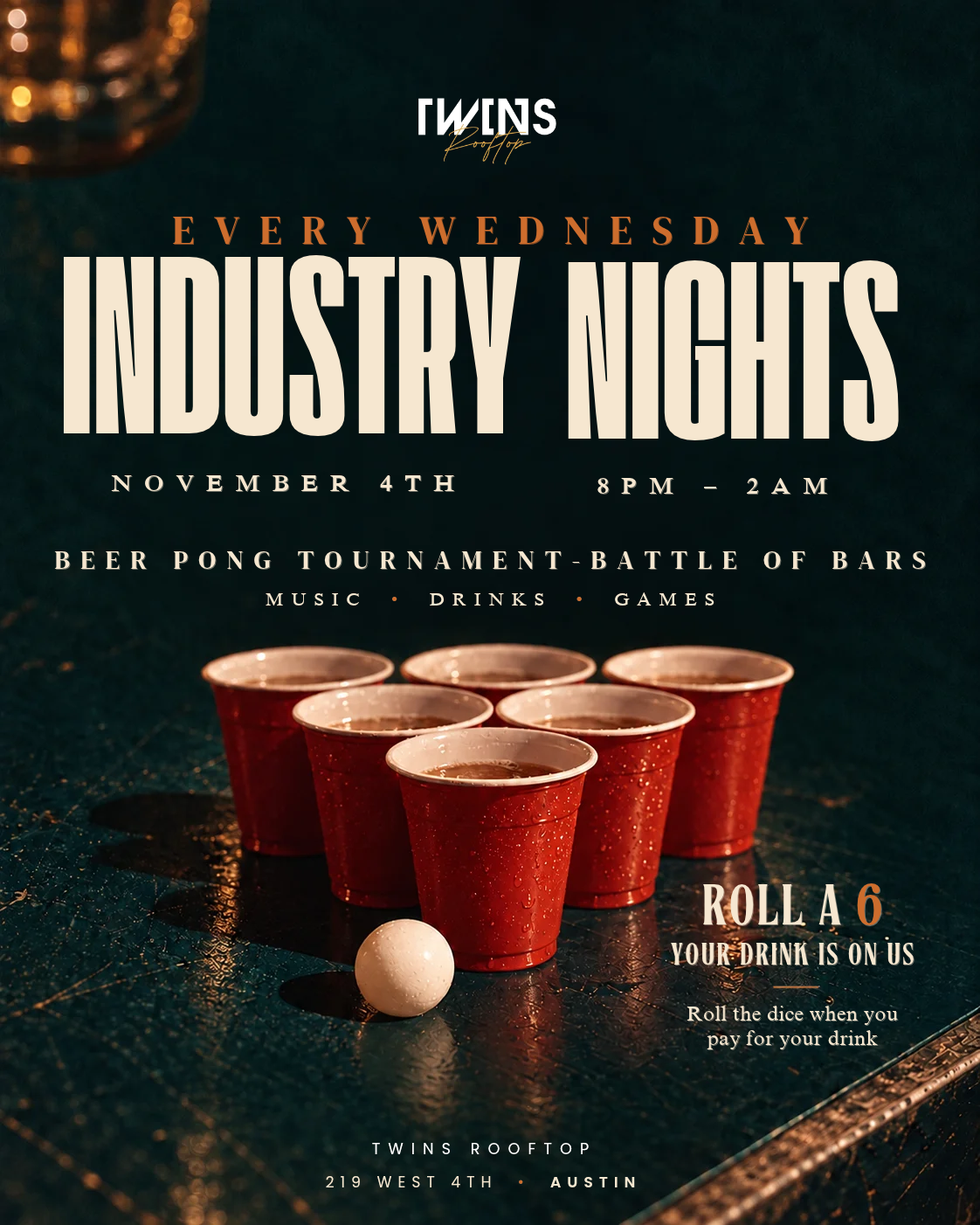 INDUSTRY NIGHTS AT TWINS - Official Launch