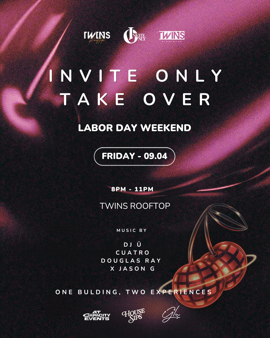 Invite Only Take Over Labor Day Weekend - Sep 4th