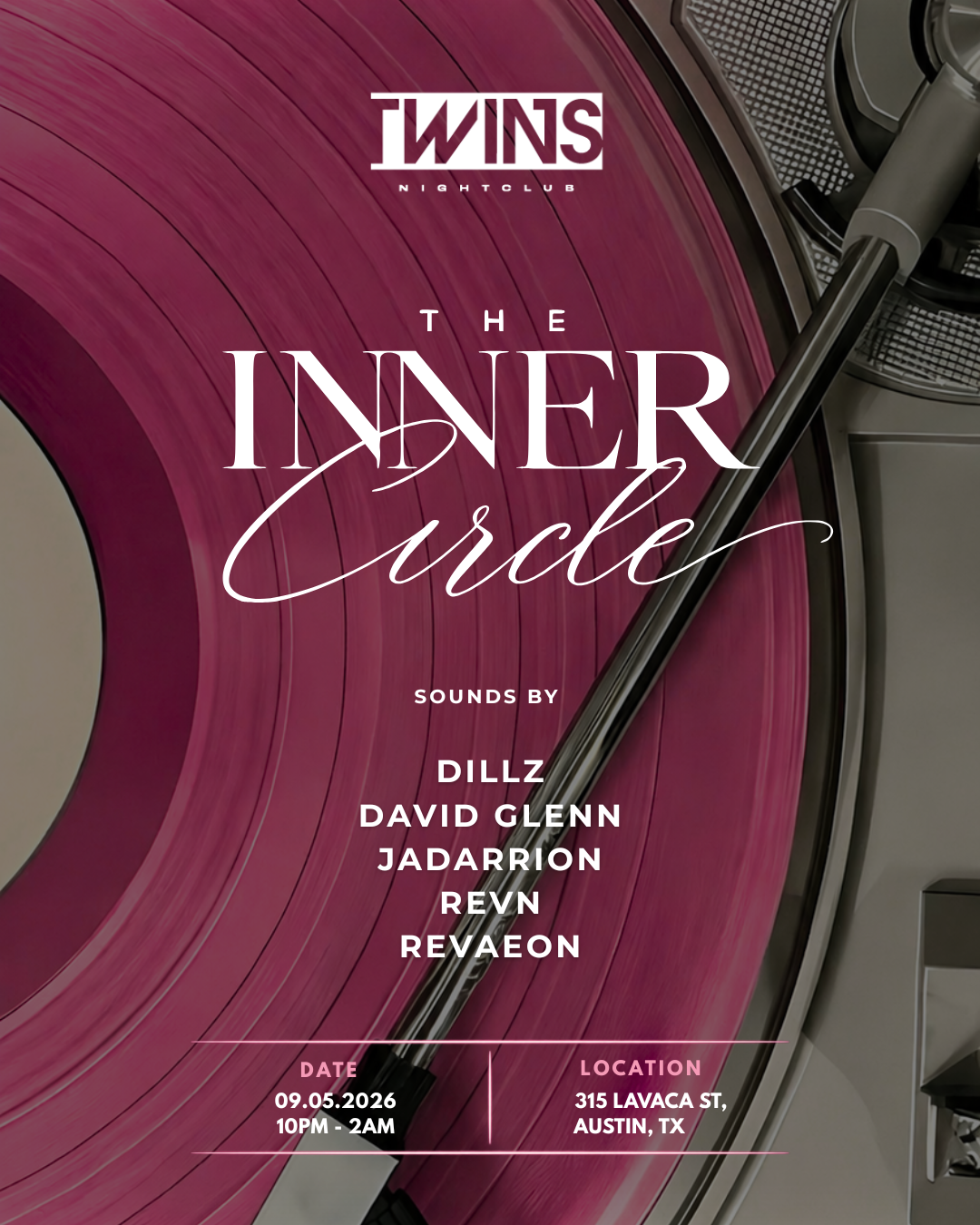 The Inner Circle - Sep 5th