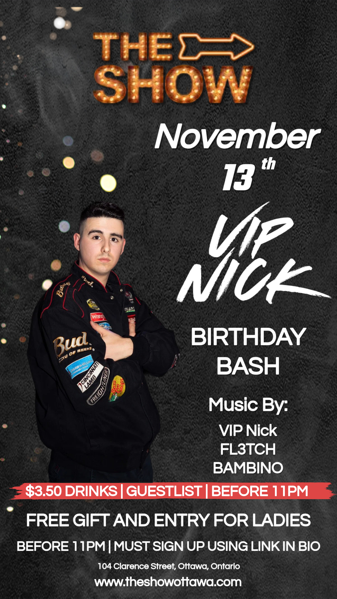 VIP Nick Birthday Bash